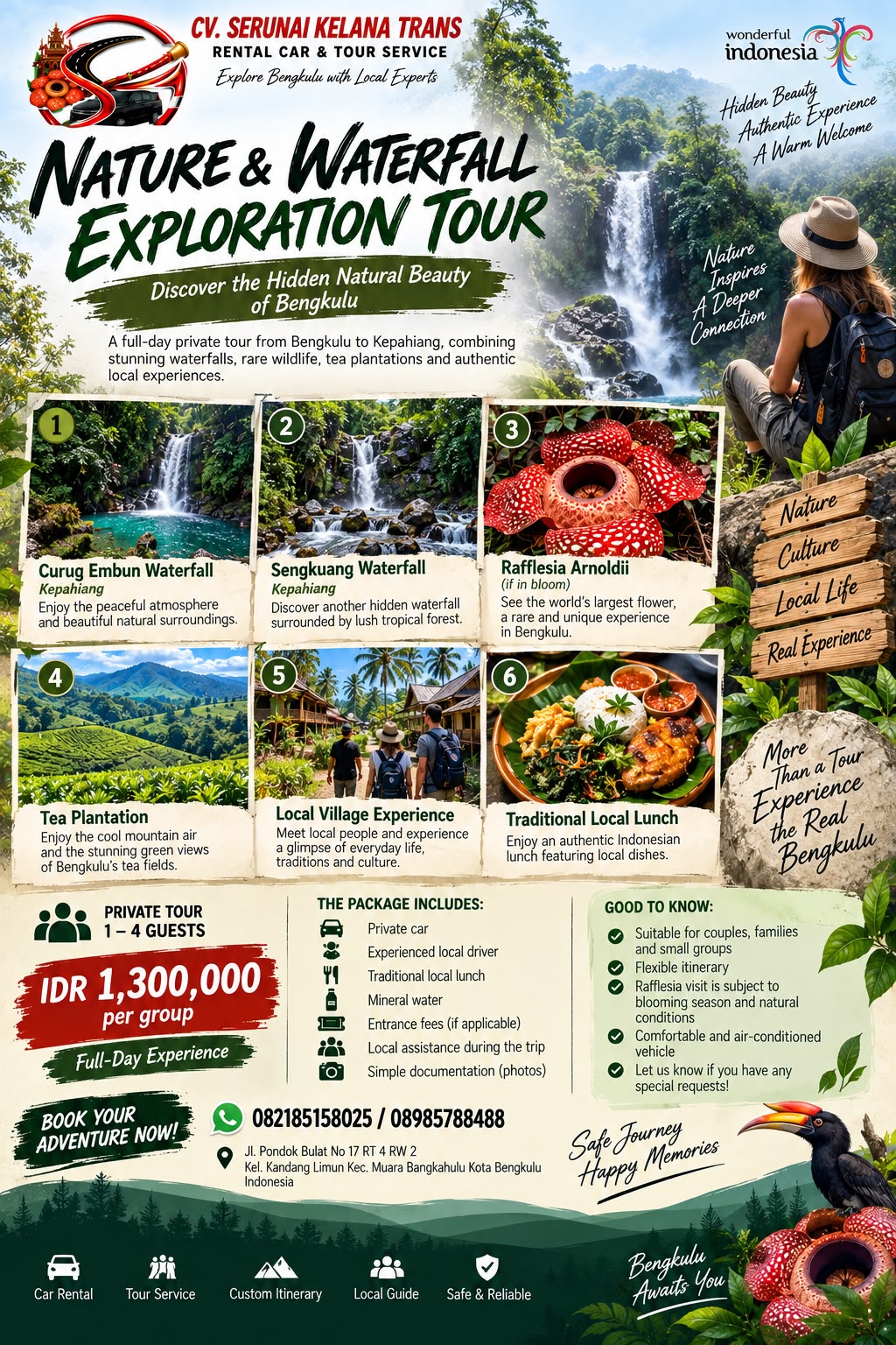 Nature & Waterfall Exploration Tour